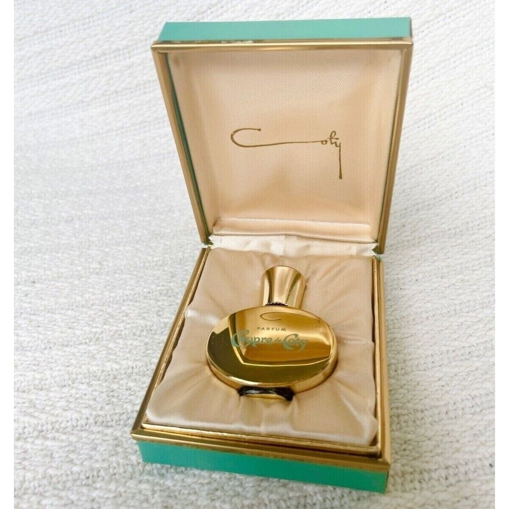 ⚜️ RARE VINTAGE CHYPRE DE COTY 1/8 FL OZ PARFUM | ORIGINAL BOX W/ SILK INLAY! ⚜️